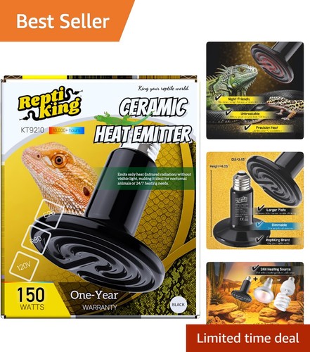Reptile heat lamp 150w - reptile, lamp,