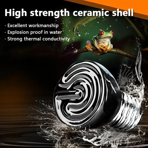 Ceramic heat emitter bulb - ceramic,