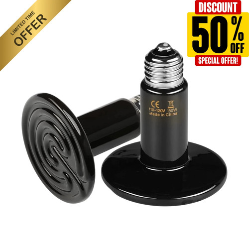 Pack ceramic heat - 2-pack,