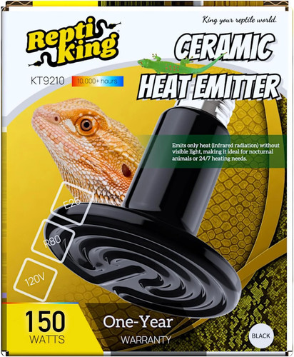 Reptile heat lamp 150w - reptile,