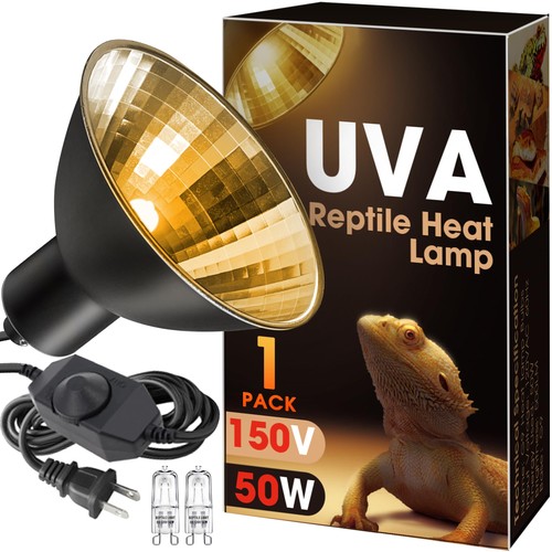 Reptile heat lamp - heat, g9