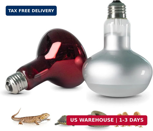 2pack 150w reptile heat lamp - reptile,