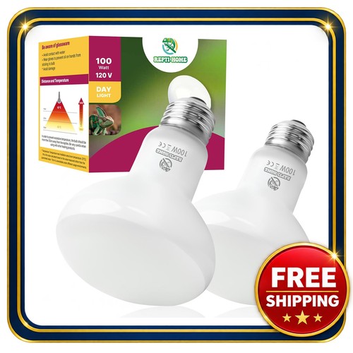 Reptile heat lamp - heat, 100w