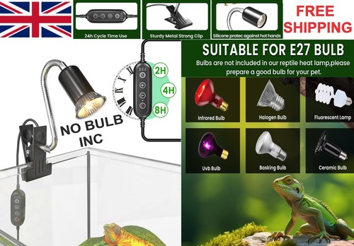 Clip dimmable timed reptile - dimmable,