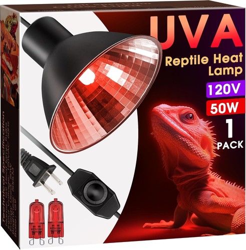 50w red dimmable reptile - 50w, g9