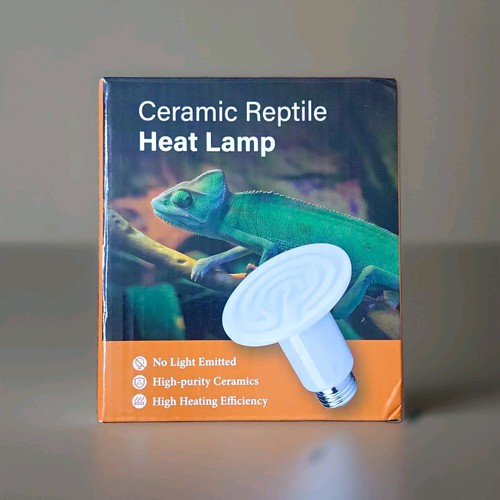 Ceramic reptile heat lamp - ceramic, 100w