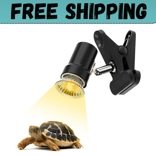 Reptile heat lamp - lamp, rotatable