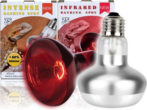 Reptile heat lamp - lamp, 75w