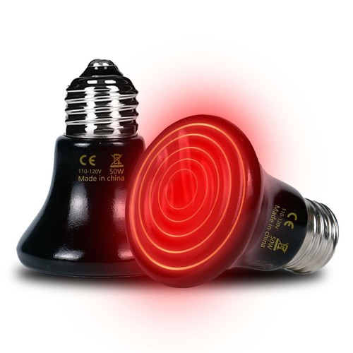 Reptile heat lamp 50w ceramic - heat,