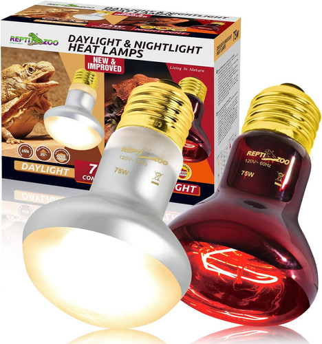 75w reptile heat lamp - 75w, bulb